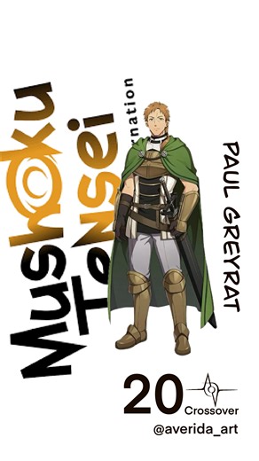 Averida_art on Instagram: "CROSSOVER 20 — PART 1🔥 Would you like to see more cards? #mushokutensei #rudeusgreyrat #goldenkamuy #ogata #averidaart"