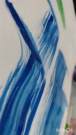 most trending drawing for waterfall #aesthetic#cute art#waterfall drawing#short video 📸