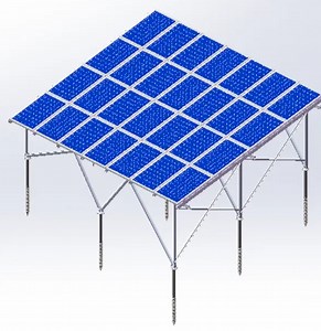 [Hot Item] Solar Mounting System Ground Style Solar Panel Mounting Solar Panel Ground Mounting