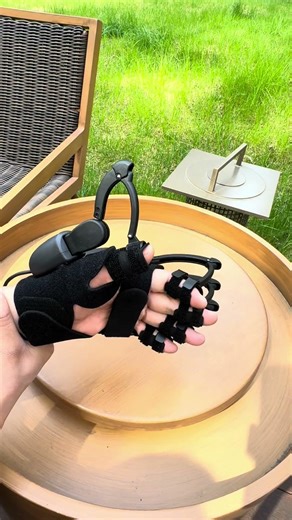 Robotic training glove for hand exercises. Want more info?