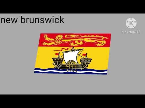 Flag band: canadian provinces flags