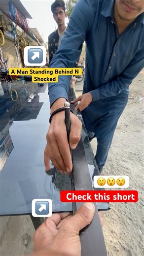 Blue Glass Cut Like Magic 😳 Oddly Satisfying! Please do to my 1 million