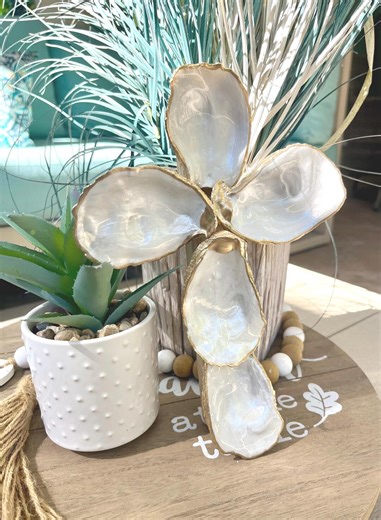 Oyster Shell Cross Wall Decor, Easter, Christmas, Baptism, Wedding - Etsy