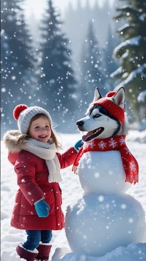 Adorable Girl and Dog Play Together – Must Watch!