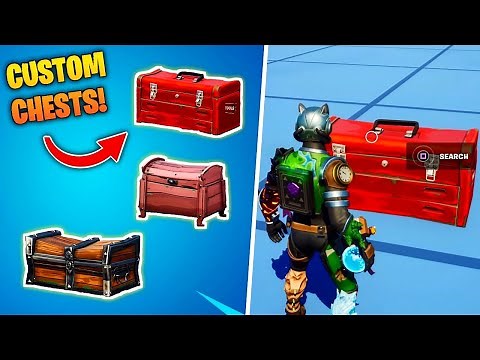 How To Make CUSTOM CHESTS & LOOT POOLS In Fortnite Creative!