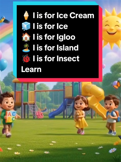 Learn Letter I for Kids | I is for Ice Cream, Ice, Igloo, Island & Insect! | ABC Learning Welcome to Yatha Kids Learning! 🌈🔤 Let's learn the letter I together! 🍦 I is for Ice Cream 🧊 I is for Ice 🏠 I is for Igloo 🏝️ I is for Island 🐞 I is for Insect Learn English with colorful and fun 3D animation! 🎵✨ Watch, listen, repeat, and learn with us! I! I! I! Great Job! 🎉 #LearnLetterI #LetterI #ABCKids #EnglishForKids #KidsLearning