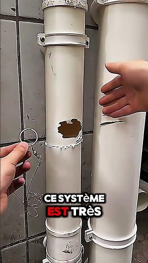 Repairing a Hole in a Pipe: Quick and Effective Tip! #pipes #repair #plumber