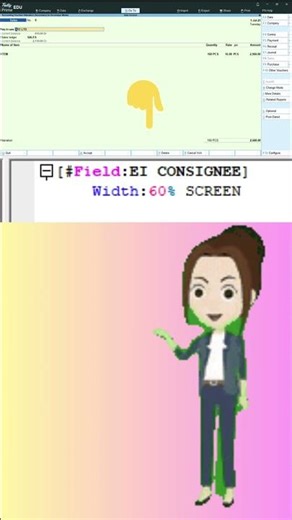 Tally TDL Trick: Party Name Field Ko Bada Kaise Kare? #tallytdl #tallytips #tallyprime #tallytricks