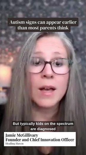 At what age is autism usually noticed?