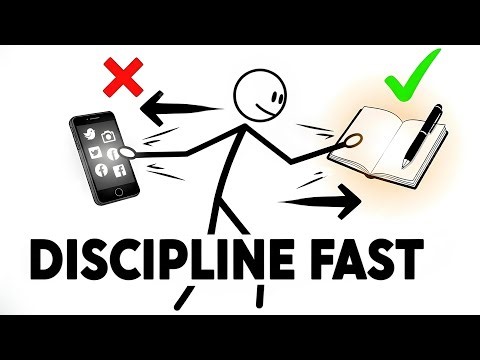 How to Build DISCIPLINE Fast with These 4 Simple Steps