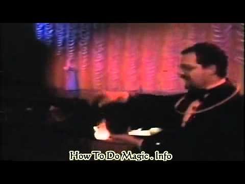 Harry Blackstone Jr. - Floating Light Bulb Illusion