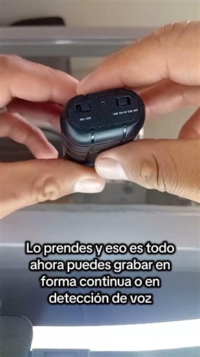 Grabadora audio 1 semana #grabadora #grabación #tecnologia