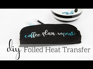 DIY Minc Foiled Heat Transfer