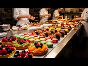 How a High-Volume French Pastry Kitchen Works During Rush Hour (Full Process)