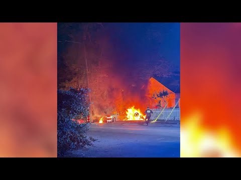 Fiery crash; Cop City indictment; wildfires | FOX 5 News