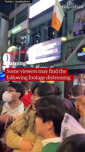 This was the deadliest crushing disaster in South Korean history #Seoul #Itaewon