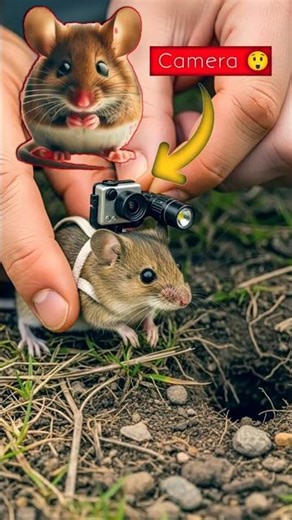 What’s Inside a Field Mouse Burrow? 🐭