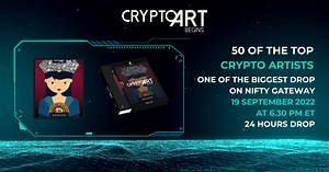 "Crypto Art - Begins" drop on Nifty Gateway | Digital Art Rights