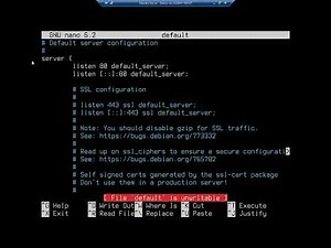 Installing the NGINX web server