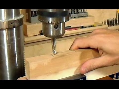 Mortising on the drill press