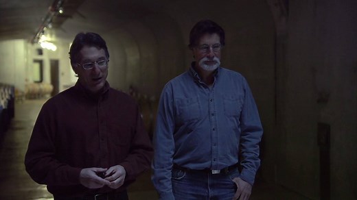 "If you want to store something, put it underground." Marty Lagina takes Matty Blake and, Rick on a tour of his vineyard in this exclusive video. | The Curse of Oak Island