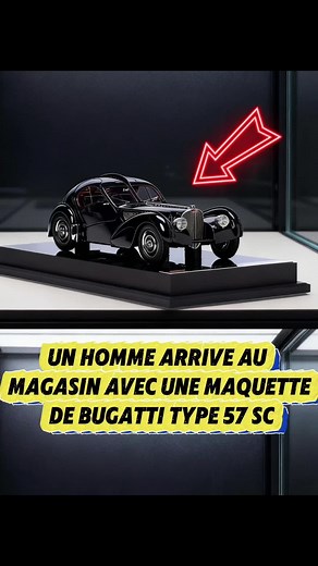 Maquette Bugatti Type 57 SC : La pièce de collection rare