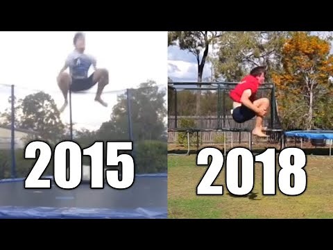 MY 3 YEAR DOUBLE BACK ON GRASS PROGRESSION
