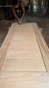 Assembling and sandering a simple panel door #instreamadsmonetization #paneldoordesign #furnituremaker | Manny Gildo