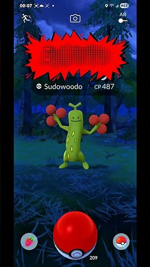 RARE SHINY SUDOWOODO CATCH! My Luck Is INSANE in Pokémon Go
