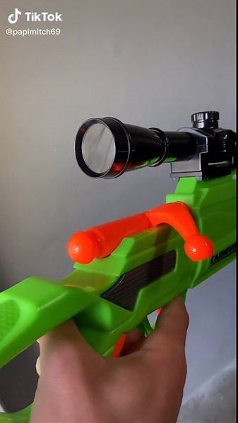 Never say no to nerf #nerf #gun #fyp | sophie lightning