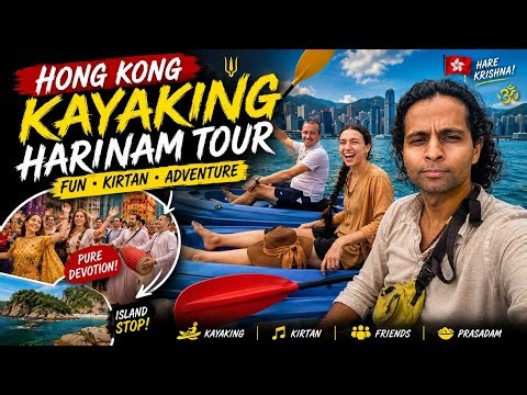 This Is the Life of Hare Krishna Devotees 😂🛶 | Hong Kong Adventure
