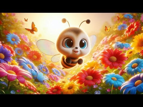 🐝 Zum, zum, zum – La felice canzone delle api Canzone per bambini & Canzone educativa 🍯 Avventura