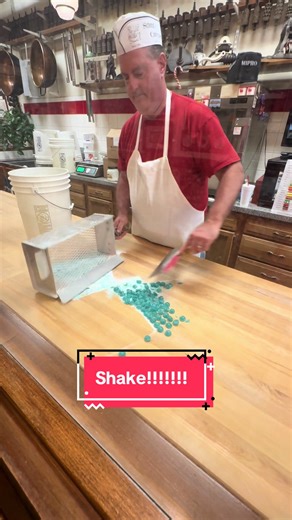 Everyone loves a good Blue Raspberry SHAKE🫨🌀 #candy #schimpffsconfectionery #satisfying #blueraspberry #sour