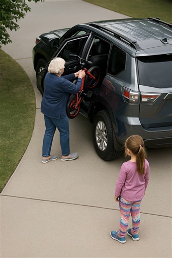 😵😲My mother-in-law took back the bicycle she had given my daughter. And the reason is simply shocking! Imagine: Zhanna’s sixth birthday. The morning filled with sunshine, cupcakes in the kitchen, laughter in the house. The little girl bursts into the room with shining eyes: “Mom! Look what Grandma gave me!” In front of me — a dream pink bicycle: with a basket, ribbons, and a cheerful bell. Zhanna was glowing with happiness. Even I was surprised — in our complicated history with Jacqueline, suc