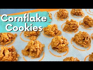 NO BAKE CORNFLAKE COOKIES | PEANUT BUTTER CORNFLAKE COOKIES | HEALTHY SNACK