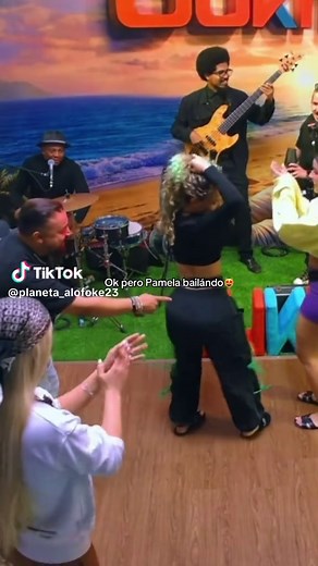 Pamela Dancing to