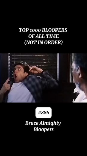 Caught Live Bloopers on Instagram: "On the set of Bruce Almighty (2003), the cast couldn’t keep a straight face through Jim Carrey’s endless improv and over-the-top ad-libs. From breaking into wild voices to making up new lines mid-scene, Carrey had everyone — including Morgan Freeman and Jennifer Aniston — cracking up between takes. One of the funniest moments came when Carrey’s antics as “God for a day” went completely off-script, leaving the crew in hysterics. The blooper reel shows just how