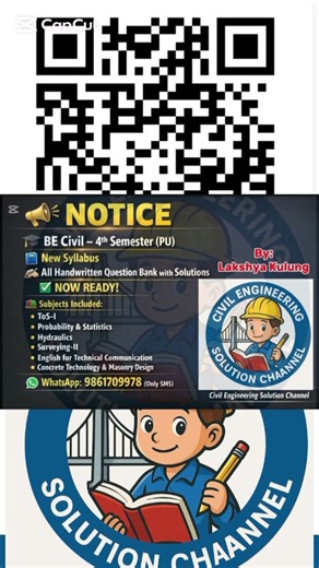 BE Civil 4th Sem All Question Bank Solutions are available now Civil Engineering Solution Channel