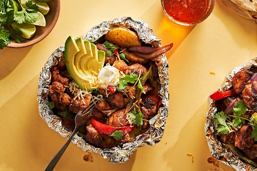 Tex Mex Chicken Fajita Foil Packs Are The Dream Summer Dinner