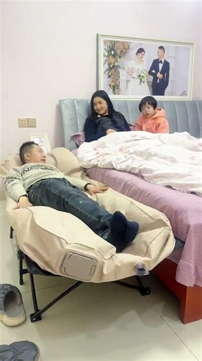 Smart Inflatable Bed, Multi-functional Bed for Home and Camping