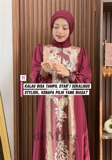 Soal seragaman gamis, Zaeqa jdi pilihan tepat. Bahannya premium & berkualitas😍✨🕌 #reels #RamadhanEkstraSeru #gamis #seragamangamis #gamislebaran2026