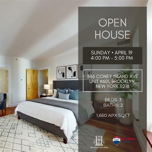 Spacious 3 Bedroom Condo in Windsor Terrace Brooklyn | Open House NYC Real Estate