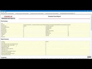 Checking scheduling issues