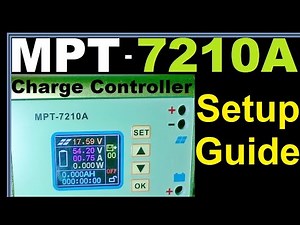 How to Program MPT-7210A Boost Solar Charge Controller - Setup Guide