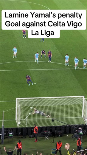 Lamine Yamal’s penalty goal against Celta vigo La liga now trending search. Barcelona vs Celta vigo La liga match day live search goals highlights fans reactions interviews #lamineyamal #barcelona #laliga #celtavigo #fyp fyy foru foryou trend now goviral la liga games today now Lamine Yamal injured vs Celta vigo 😳 Lamine Yamal injury against Celta Vigo today ft Barcelona 1-0 Celta Vigo live match now trending go live search