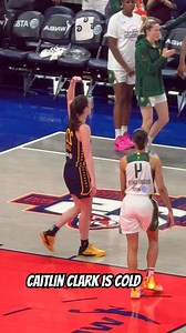 Caitlin Clark is an ice cold individual #caitlinclark #basketball #wnba | Dr. Clark Popping