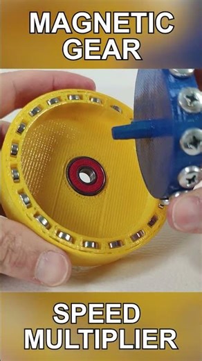 Magnetic Gear Speed Multiplier