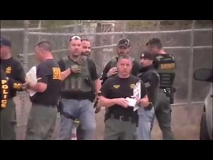 Surviving Police Encounters Federal Agents harasses Cameraman JC Playford @ huge bust