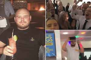 Mourners at Billy Joe Bates' funeral give murdered pal epic party send off