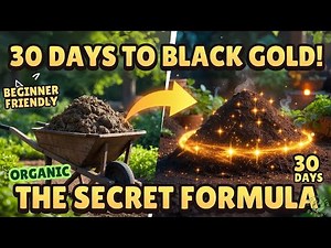 "Turn Cow Manure Into BLACK GOLD in 30 Days! (Organic Compost Secret Revealed)"